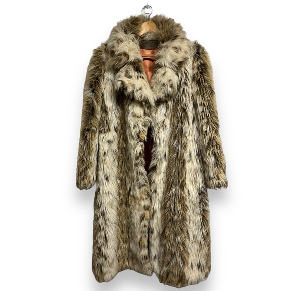 Vintage Jackets & Blazers - Vintage Style VI ltd. floor length faux fur coat
